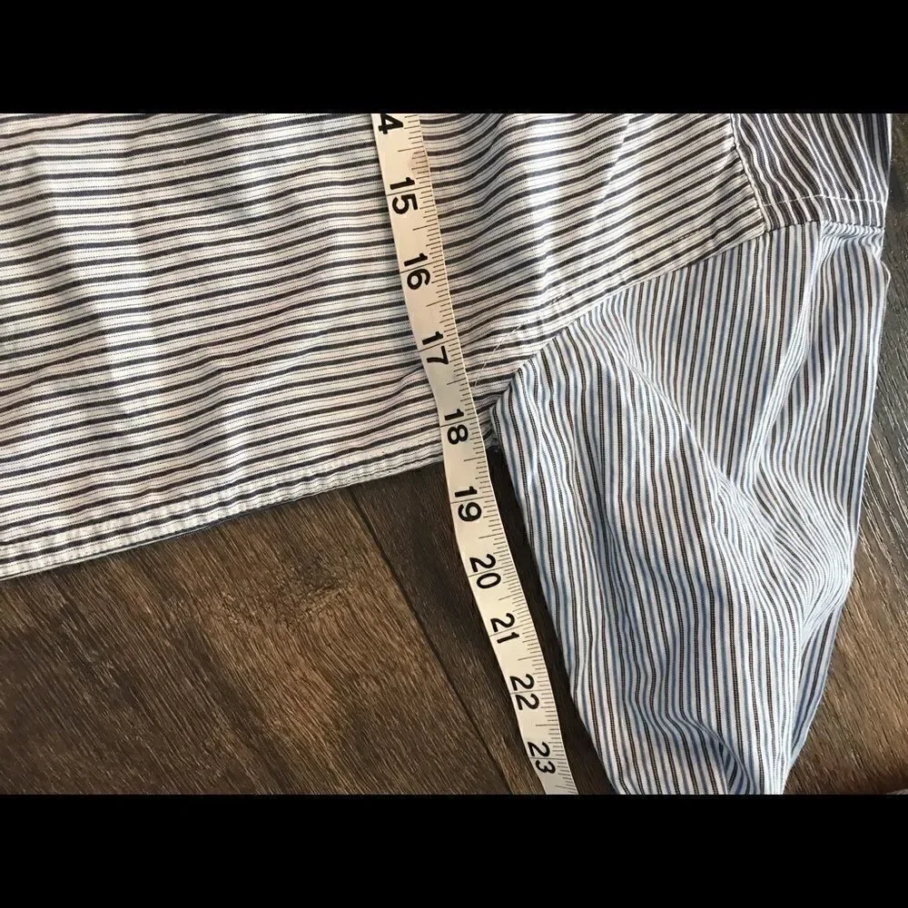 Gap Boys Long Sleeve Blue Dress Shirt Size Large